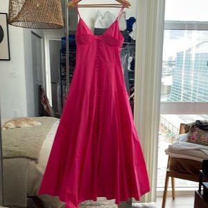 Jacquemus Manosque pink dress size38